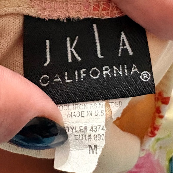 🌸 JKLA California Floral Ruffle Skirt | Women’s Size M | - Picture 3 of 4